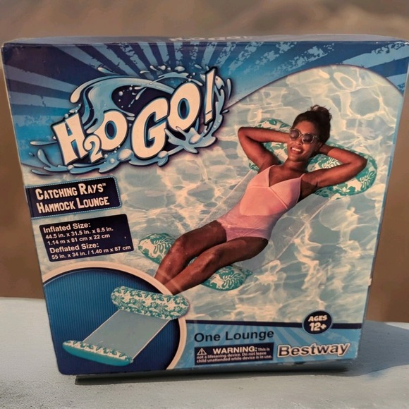 Bestway Other - H2O GO Catching Rays Hammock Lounge Pool Float New in‎ Box